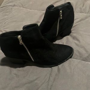 Black booties